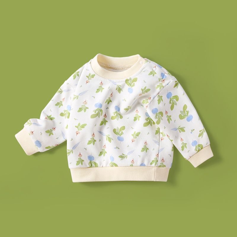 Kids Toddler Boys Girls Spring Autumn Casual Cute Cartoon Print Long Sleeve Sweatshirts